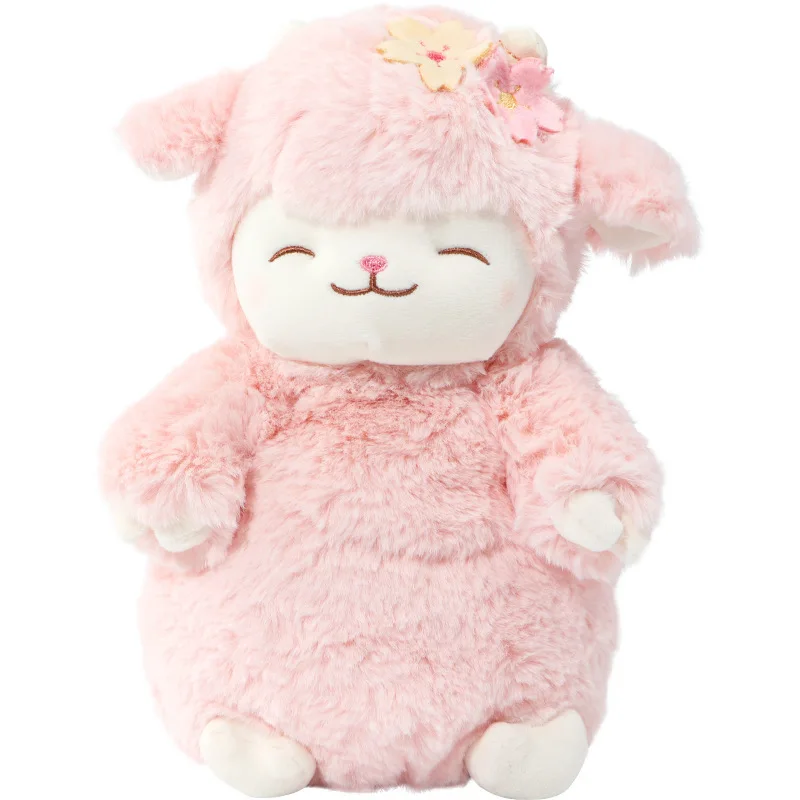 Lucky Boy Sunday Sleeping Sheep Lamb Plush - Image 6