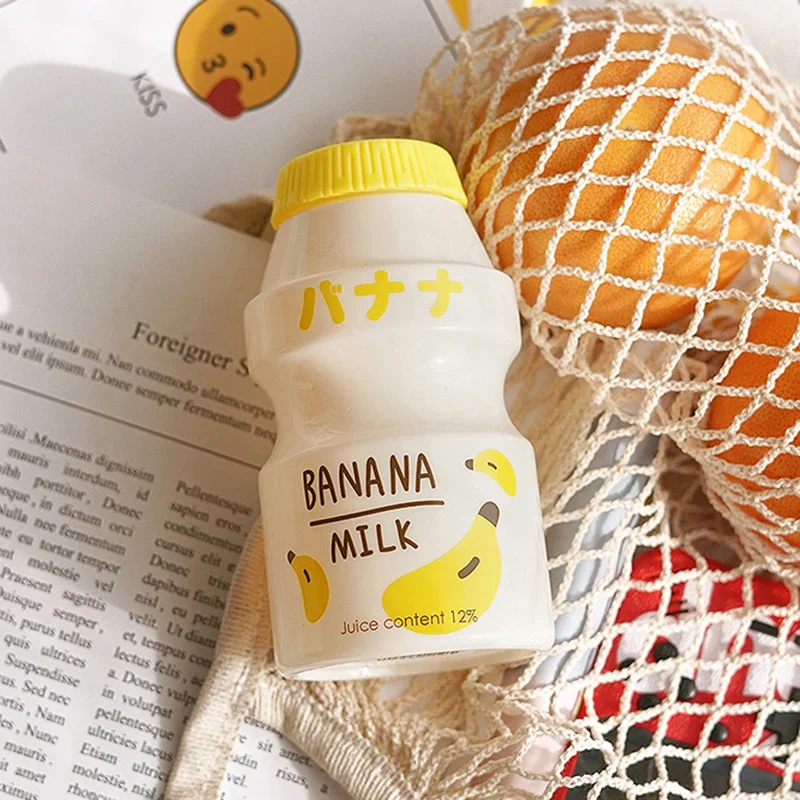 Milk Carton Shaped Water Bottle 480ml Pink, Red, Yellow, Green - Image 16