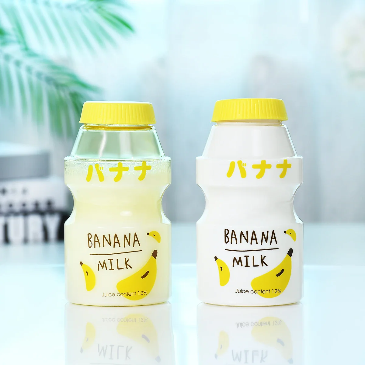 Milk Carton Shaped Water Bottle 480ml Pink, Red, Yellow, Green - Image 20