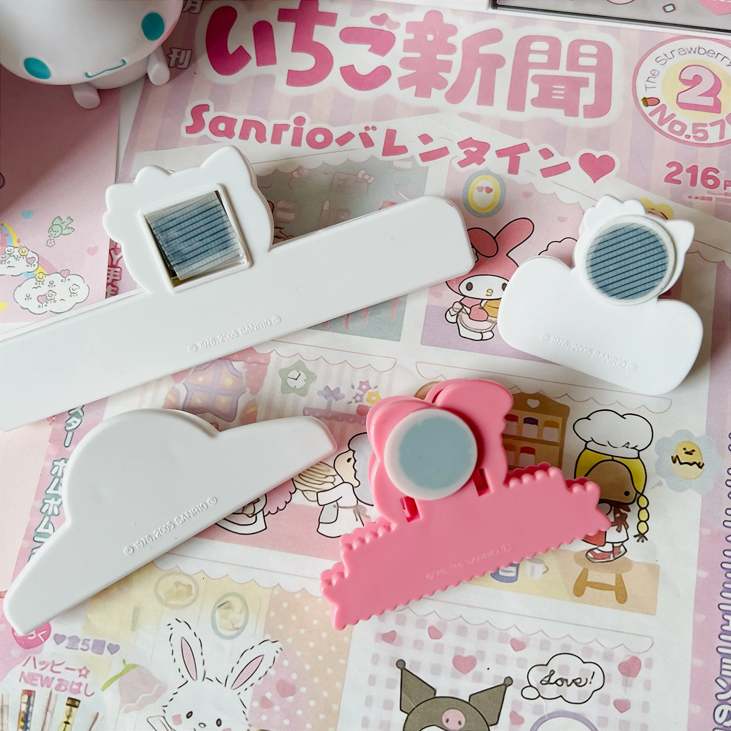 My Melody Magnetic Clip Refrigerator Magnet Pink - Image 10