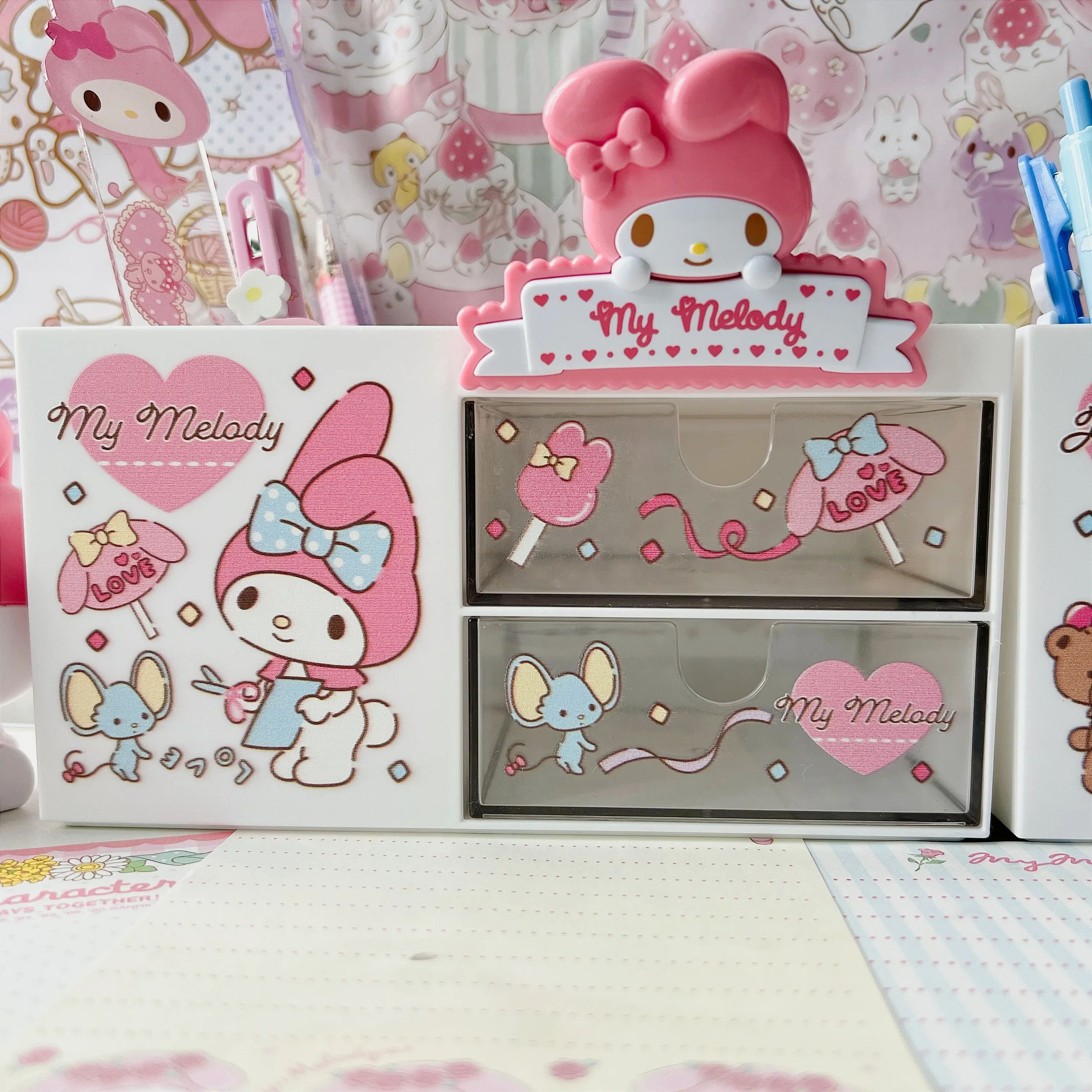 My Melody Magnetic Clip Refrigerator Magnet Pink - Image 18