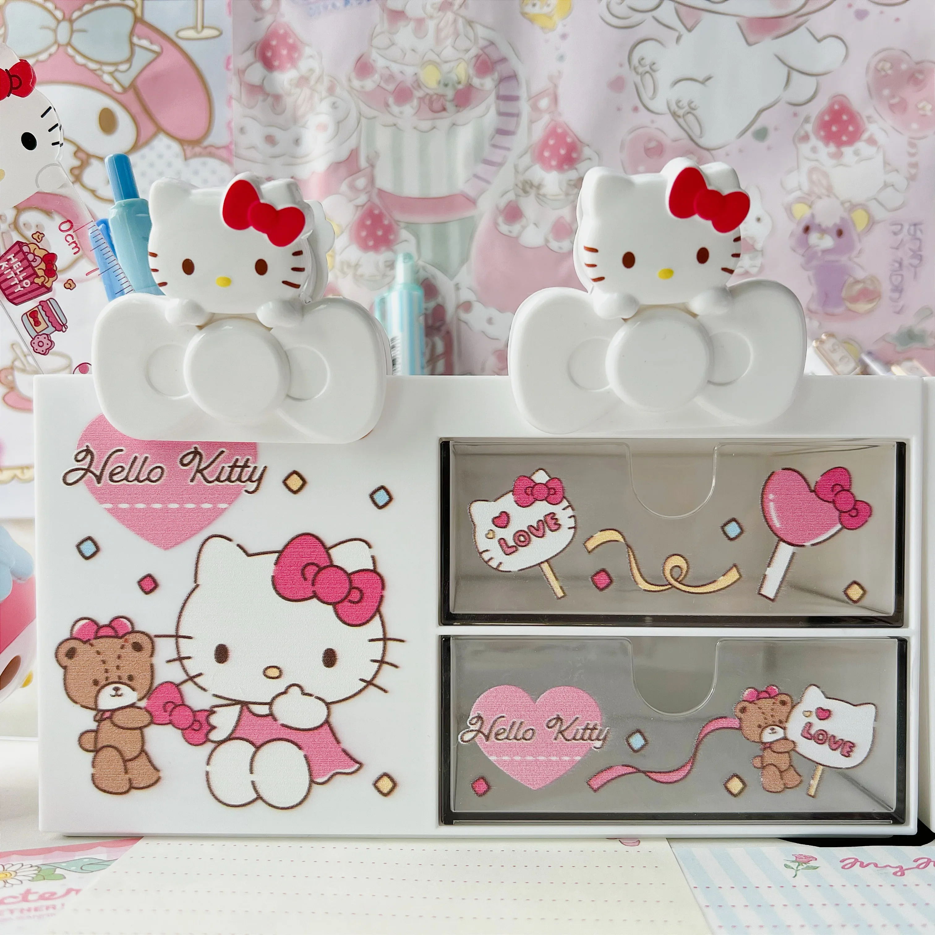 My Melody Magnetic Clip Refrigerator Magnet Pink - Image 19