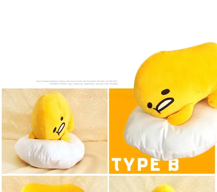 Sanrio Gudetama Plush Pillow - Image 20
