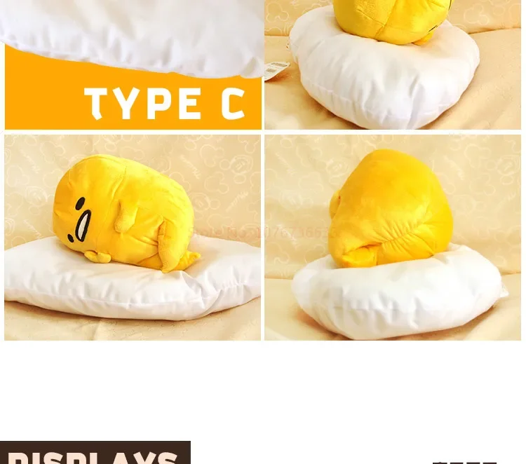 Sanrio Gudetama Plush Pillow - Image 22