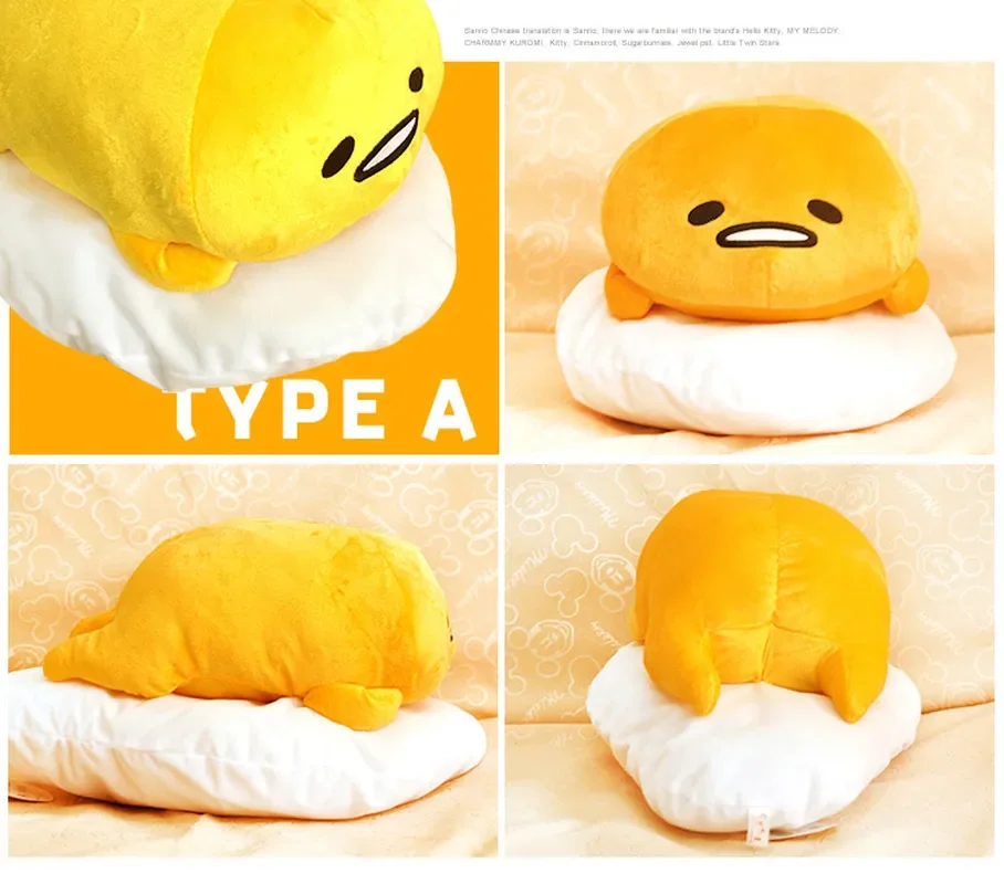 Sanrio Gudetama Plush Pillow - Image 3