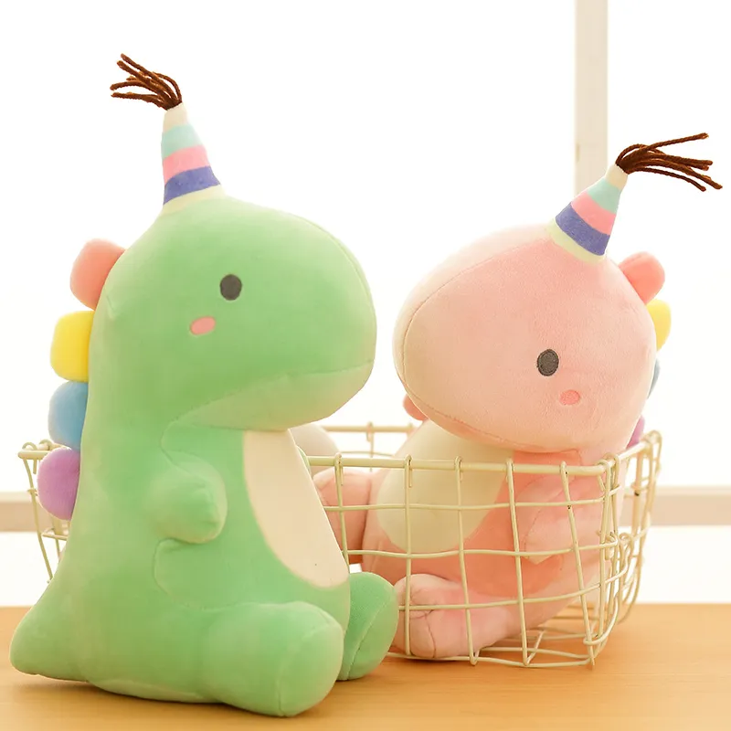 Pastel Party Dinosaur Plush Rainbow Plush Toy - Image 12