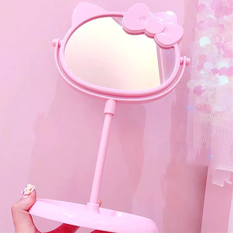 Pink Hello Kitty Mirror Make Up Desk Mirror - Image 7