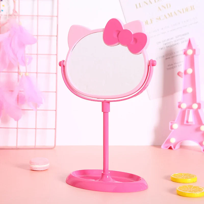 Pink Hello Kitty Mirror Make Up Desk Mirror - Image 8