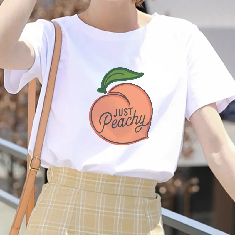 Pink Peach Juice Harajuku T Shirt - Image 15