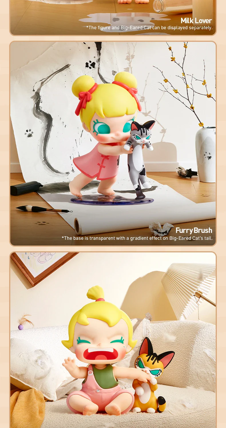 Genuine Pop Mart Baby Molly & Baby Tabby Series Blind Box Figures - Image 14