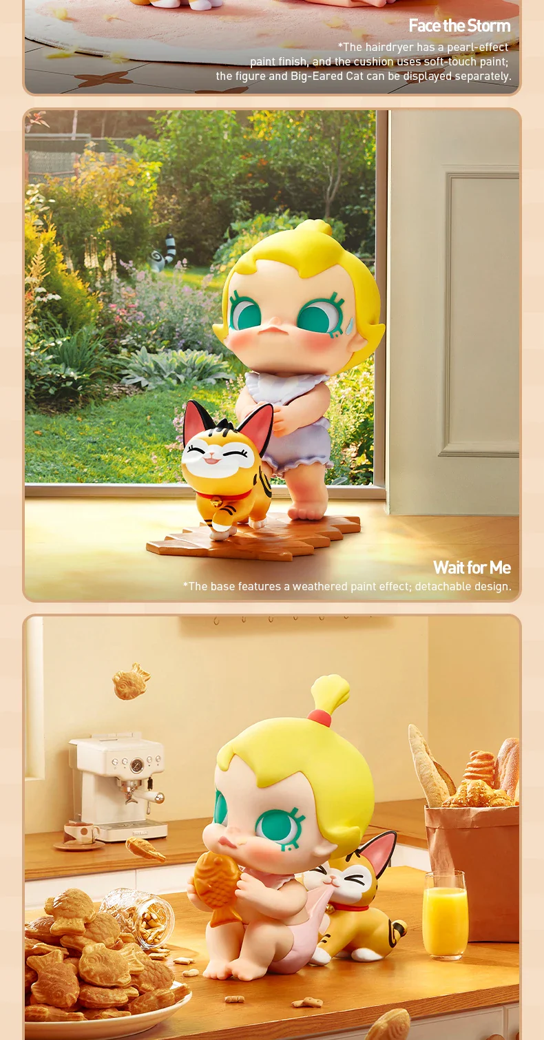 Genuine Pop Mart Baby Molly & Baby Tabby Series Blind Box Figures - Image 16