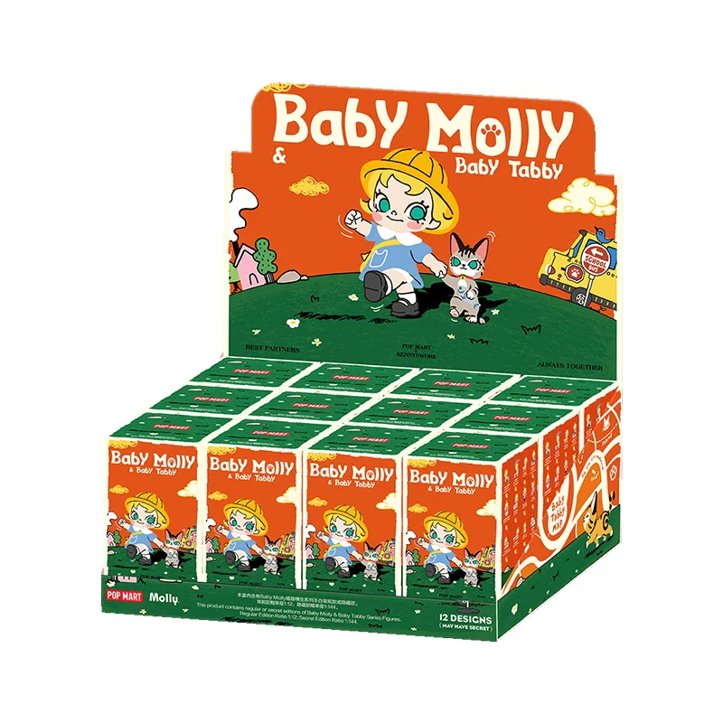 Genuine Pop Mart Baby Molly & Baby Tabby Series Blind Box Figures - Image 19