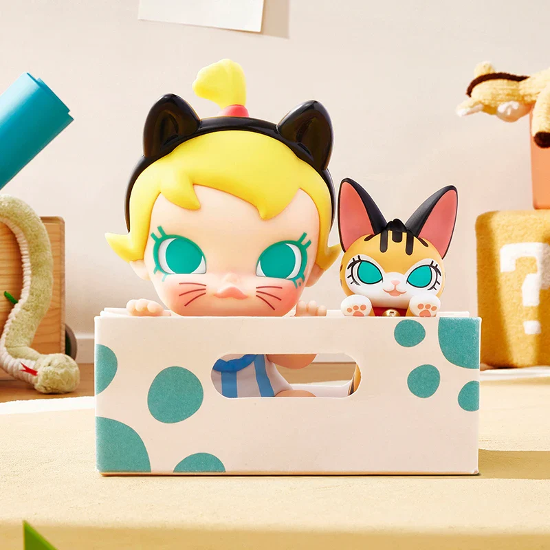Genuine Pop Mart Baby Molly & Baby Tabby Series Blind Box Figures - Image 4
