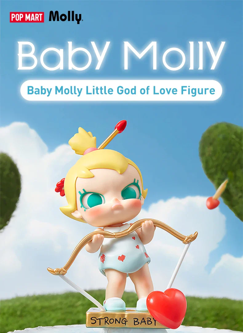 Genuine Pop Mart Baby Molly Little God of Love Figure - Image 7