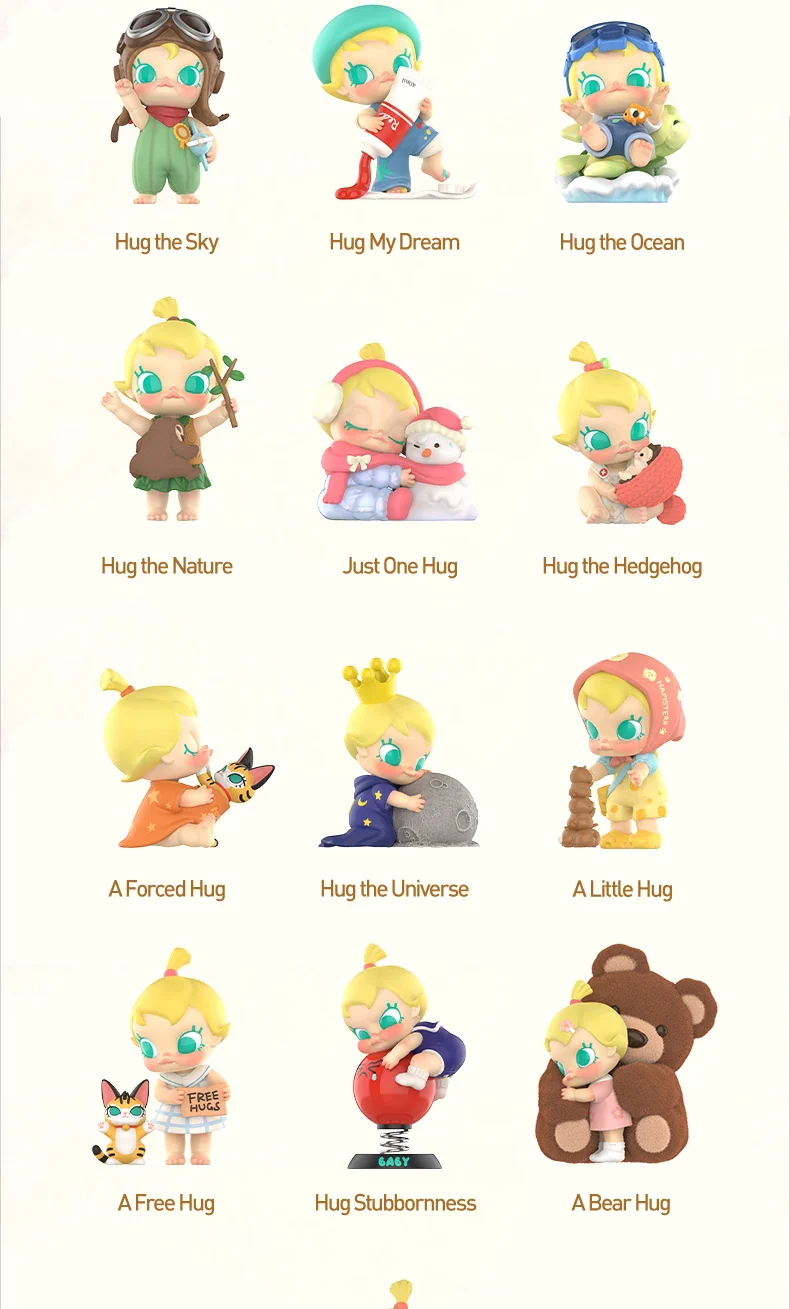 Genuine Pop Mart Baby Molly My Huggable Discovery Series Figures Blind Box - Image 8