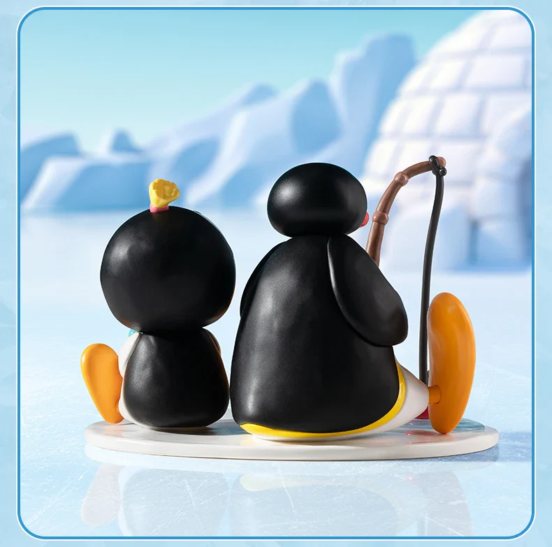 Genuine Pop Mart Baby Molly × Pingu Fishing Time Figure - Image 9