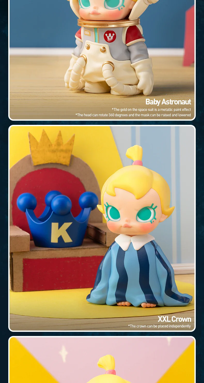 Genuine Pop Mart Baby Molly When I was Three! Series Blind Box Figures by Kenny Wong - Image 11