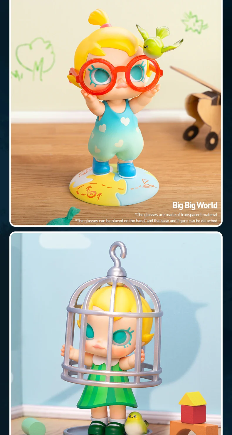 Genuine Pop Mart Baby Molly When I was Three! Series Blind Box Figures by Kenny Wong - Image 13