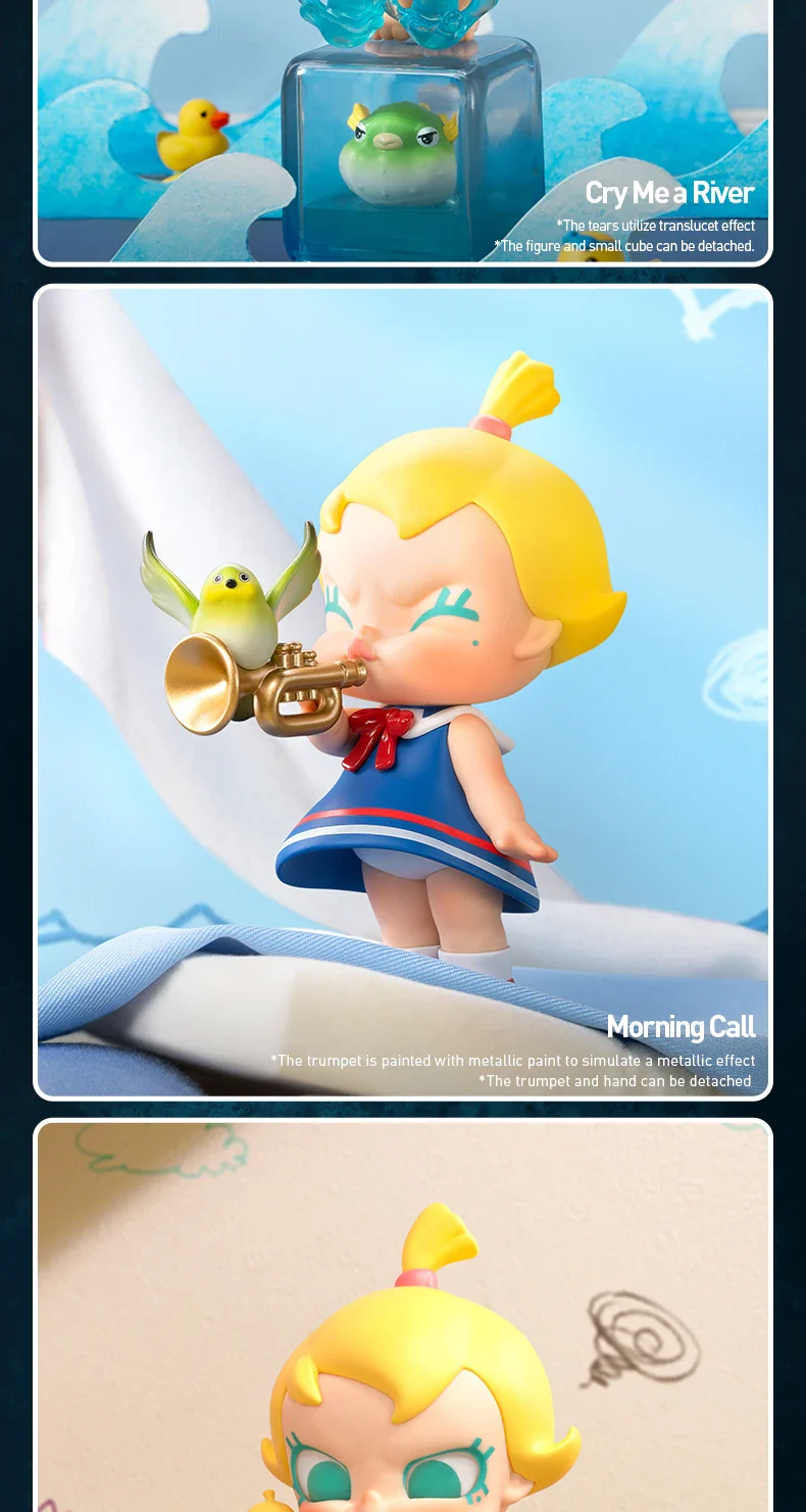 Genuine Pop Mart Baby Molly When I was Three! Series Blind Box Figures by Kenny Wong - Image 15