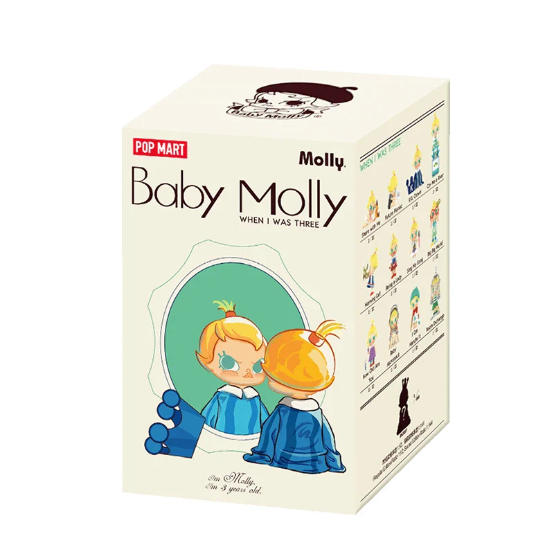 Genuine Pop Mart Baby Molly When I was Three! Series Blind Box Figures by Kenny Wong - Image 20