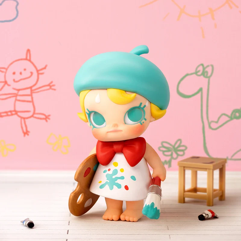 Genuine Pop Mart Baby Molly When I was Three! Series Blind Box Figures by Kenny Wong - Image 3