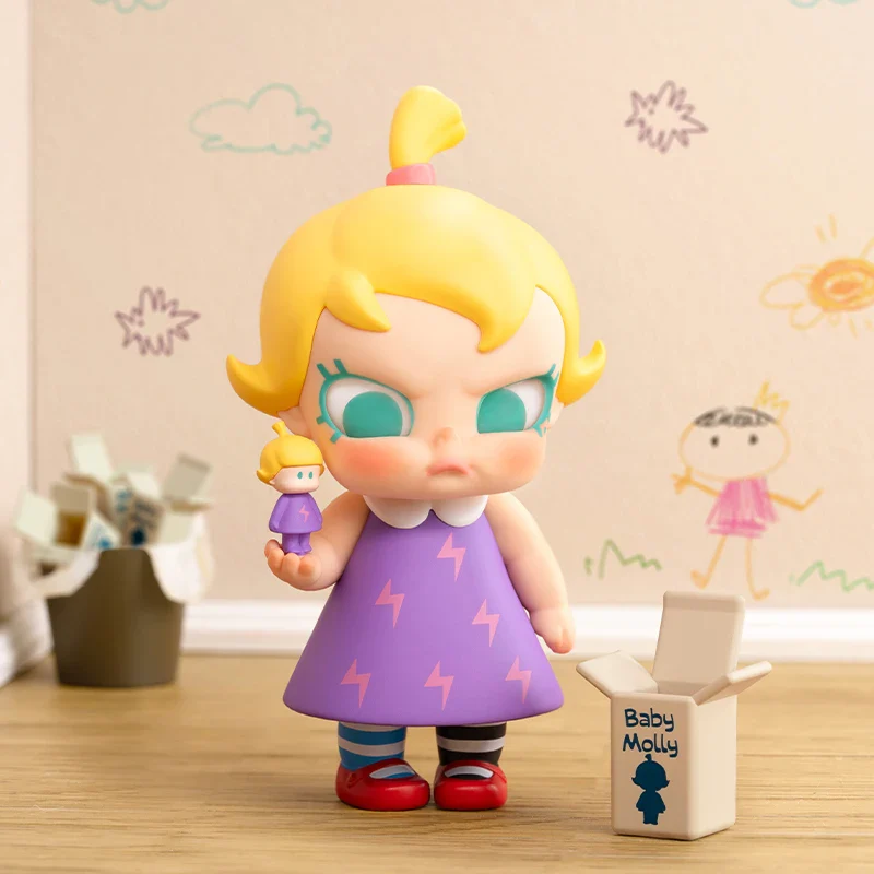 Genuine Pop Mart Baby Molly When I was Three! Series Blind Box Figures by Kenny Wong - Image 5