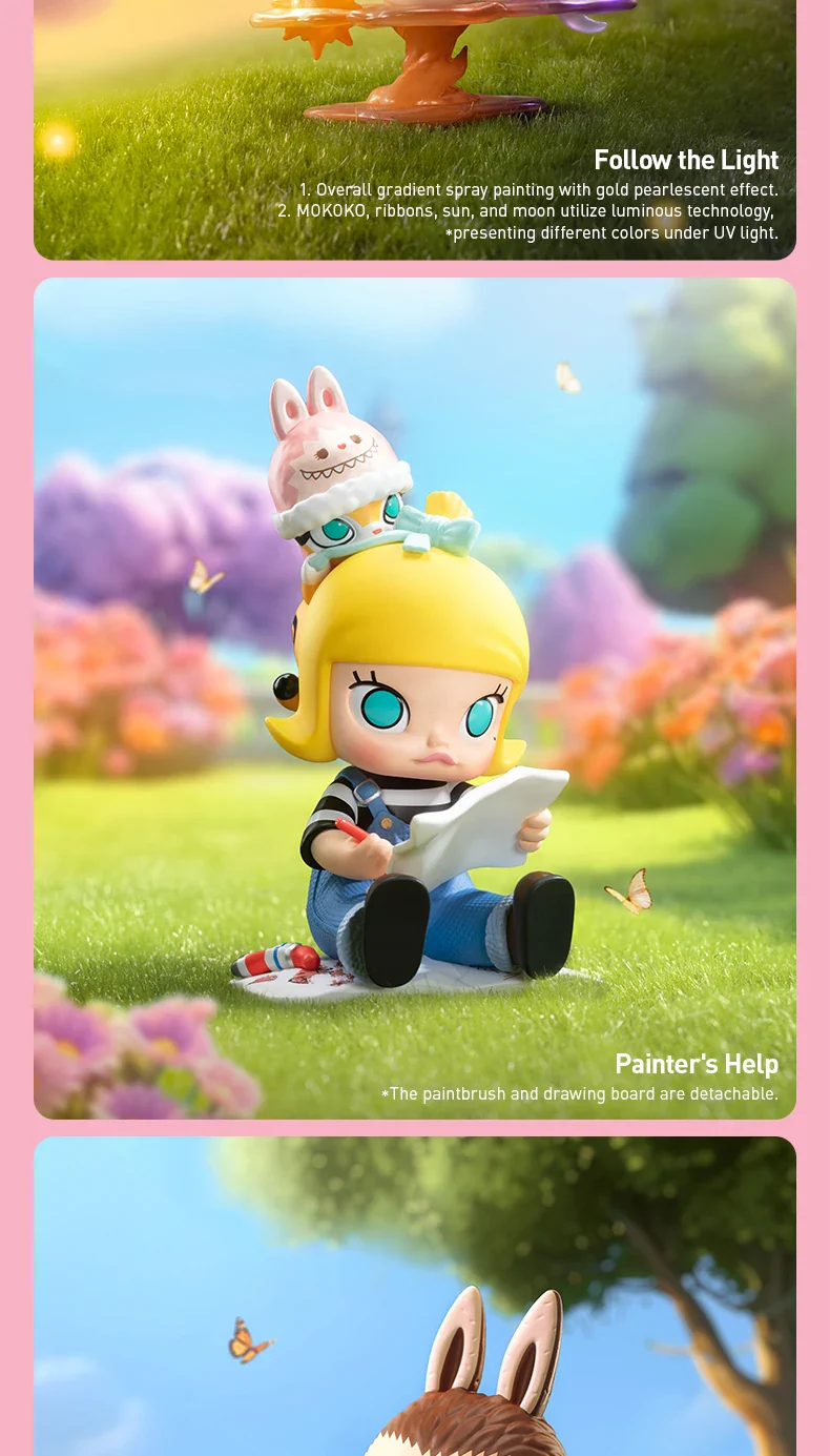 Genuine Finding Mokoko Labubu Series Figures 1pc/10pcs Blind Box - Image 12