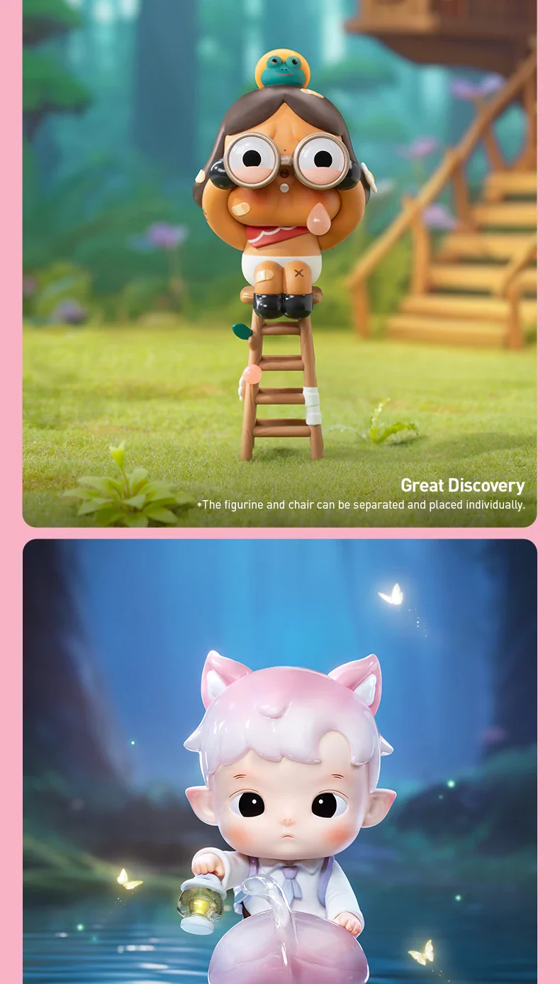 Genuine Finding Mokoko Labubu Series Figures 1pc/10pcs Blind Box - Image 14