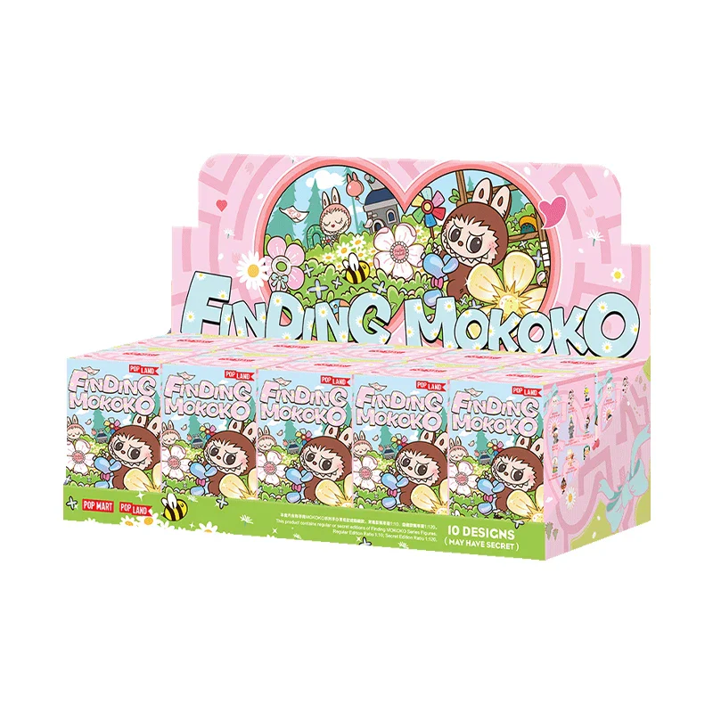 Genuine Finding Mokoko Labubu Series Figures 1pc/10pcs Blind Box - Image 18
