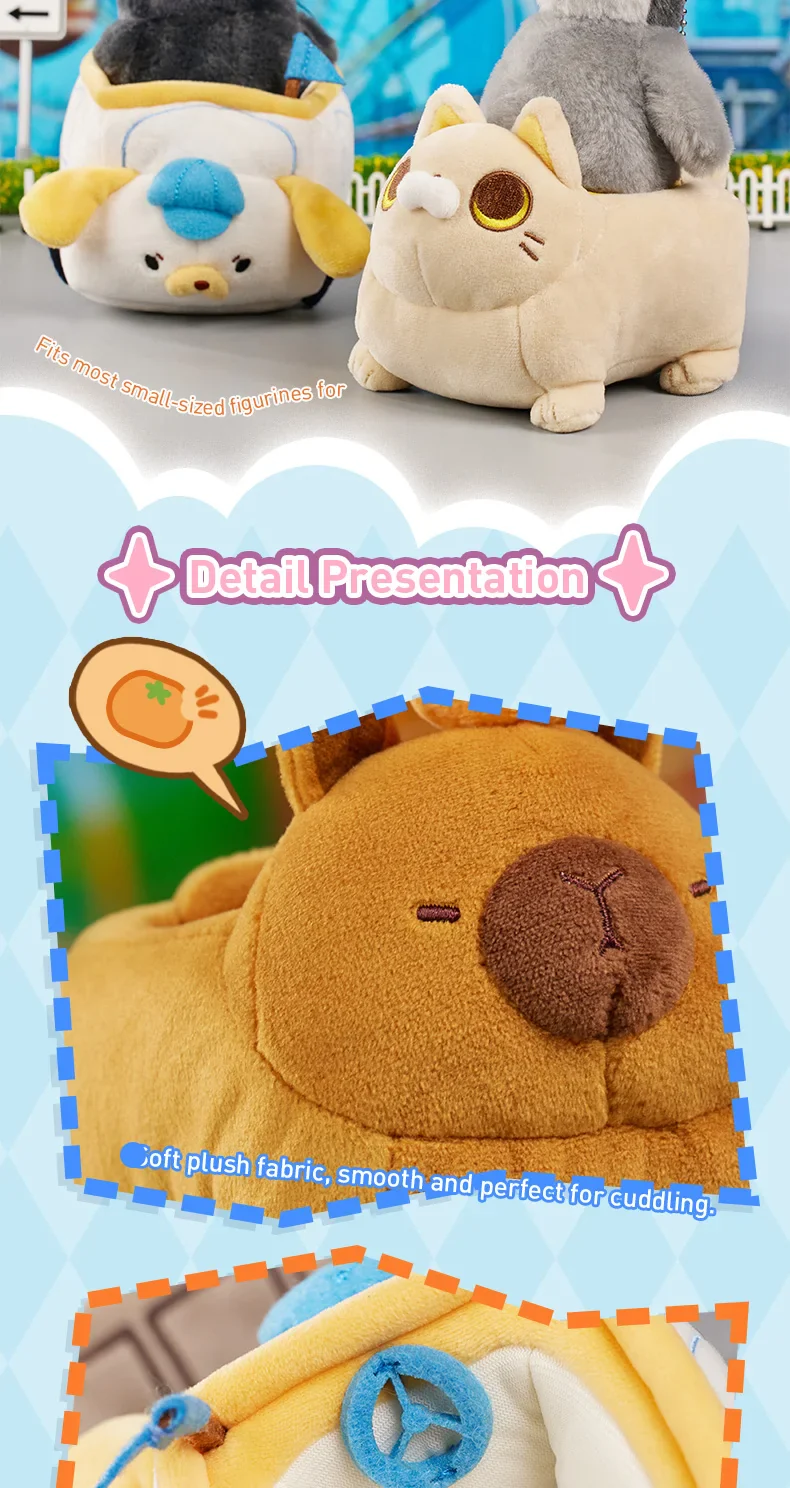 Genuine Pop Mart Gong Original Series Plush Toy Car Blind Box - Image 16