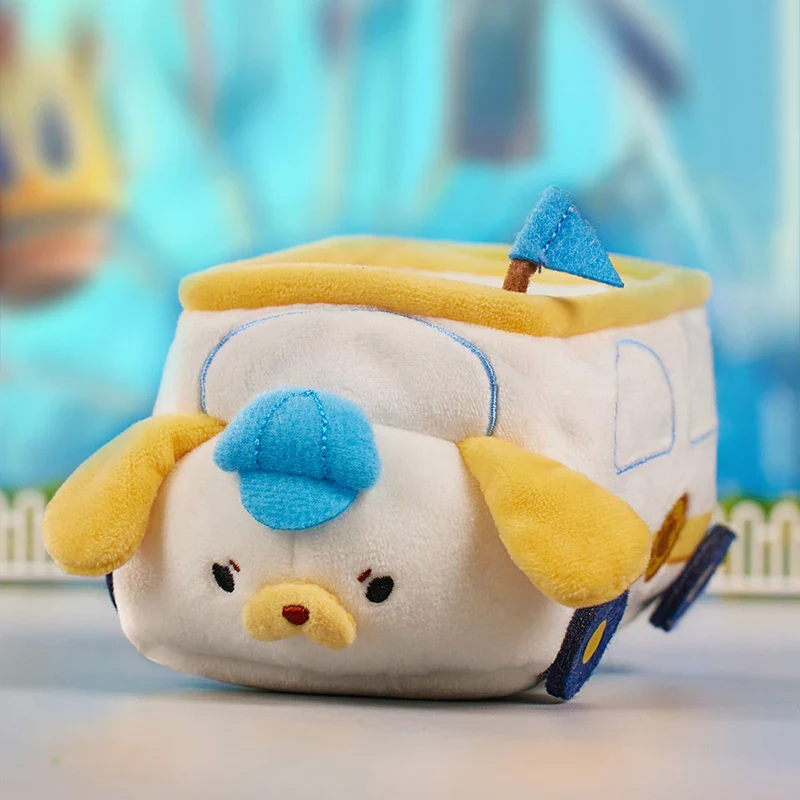 Genuine Pop Mart Gong Original Series Plush Toy Car Blind Box - Image 5