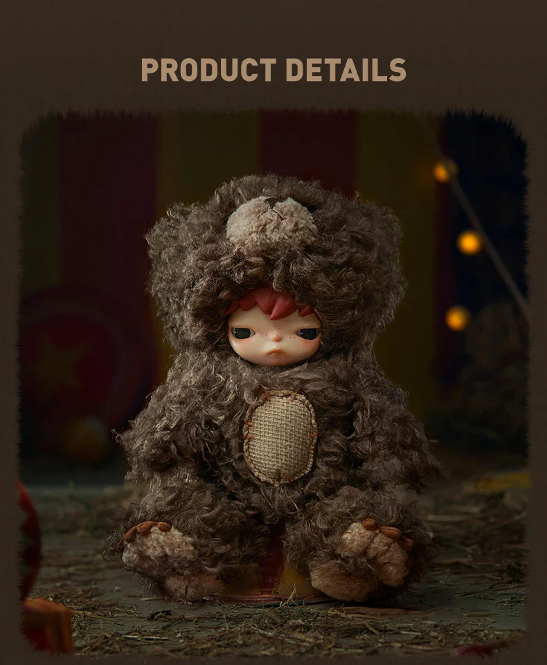 Genuine POP MART Hirono Bear Vinyl Plush Doll - Image 7