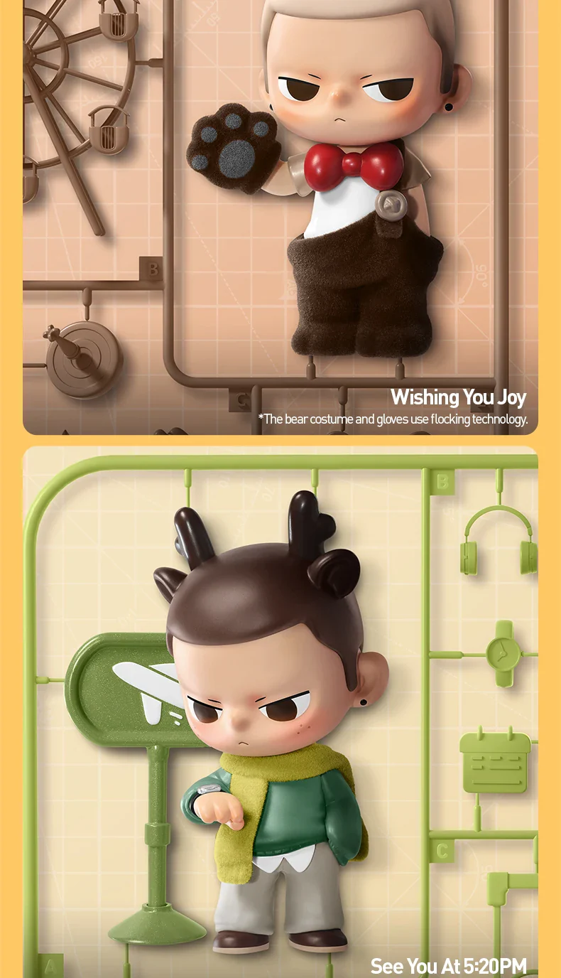 Genuine Pop Mart Kubo 24/7 YOU Series Figures Blind Box - Image 15