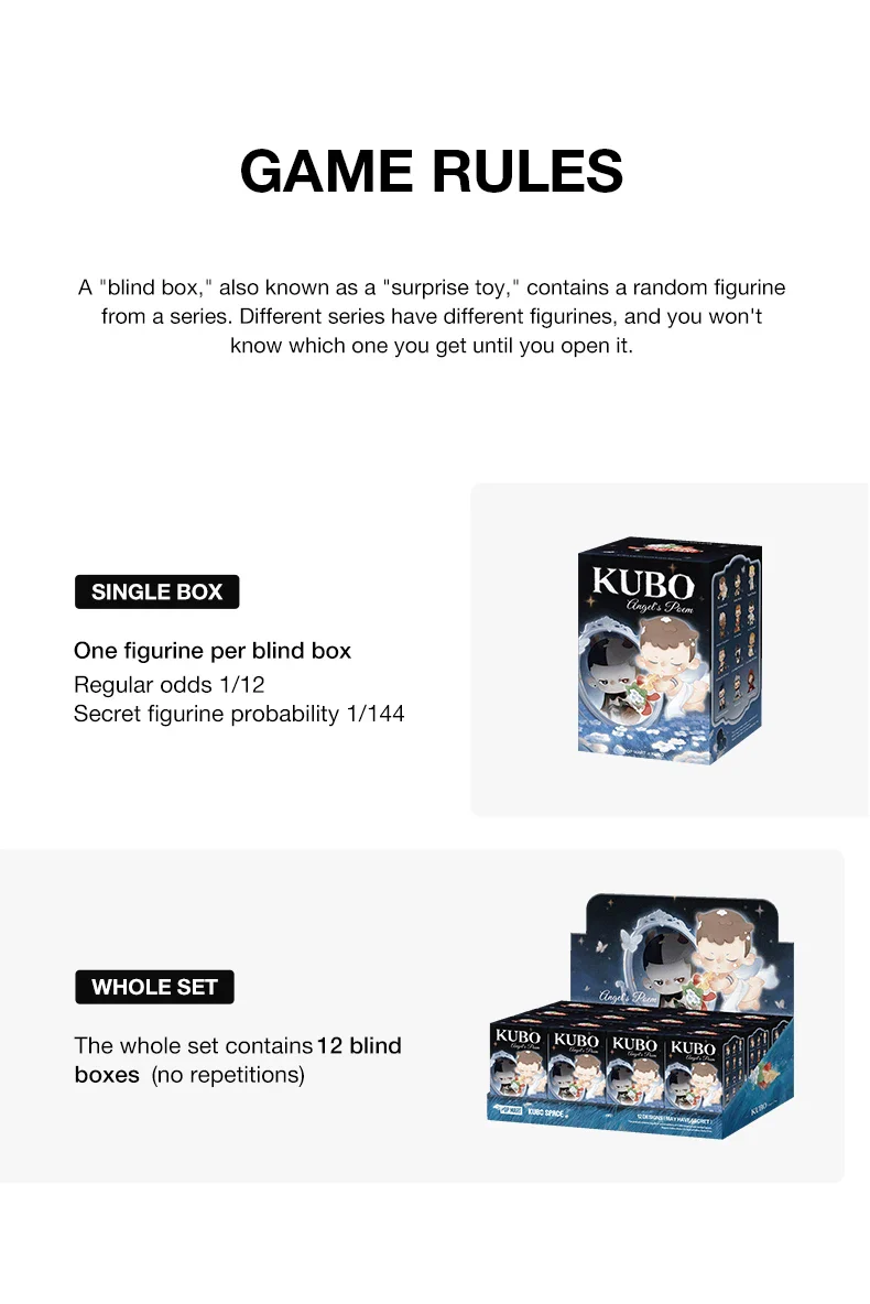 Genuine POP MART KUBO Angel's Poem Series Figures Blind Box - Image 10