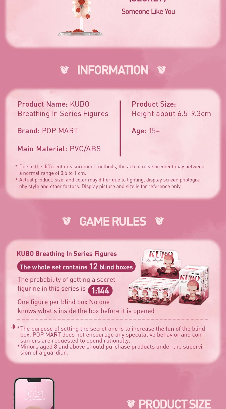 Genuine Pop Mart Kubo Breathing In Series Figures Blind Box - Image 9