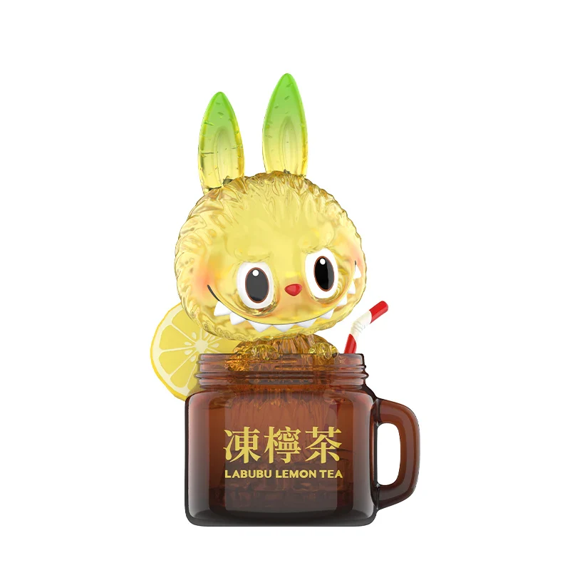 Genuine Pop Mart The Monsters Labubu Lemon Tea Limited Figurine - Image 6