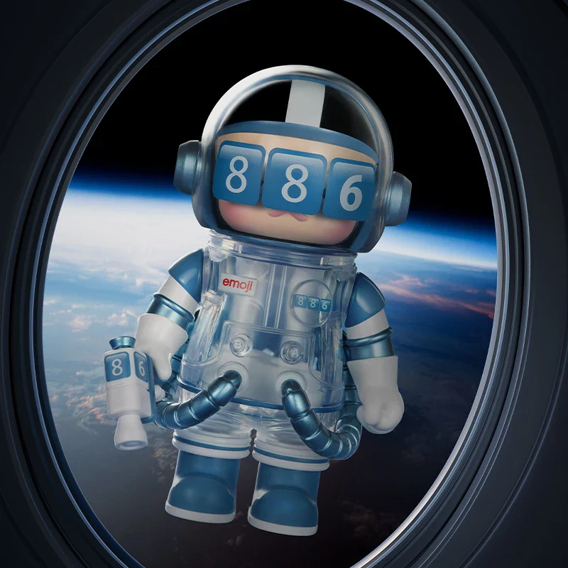 Genuine Pop Mart Mega Space Molly 100% × Emoji Series Blind Box Action Figure - Image 5