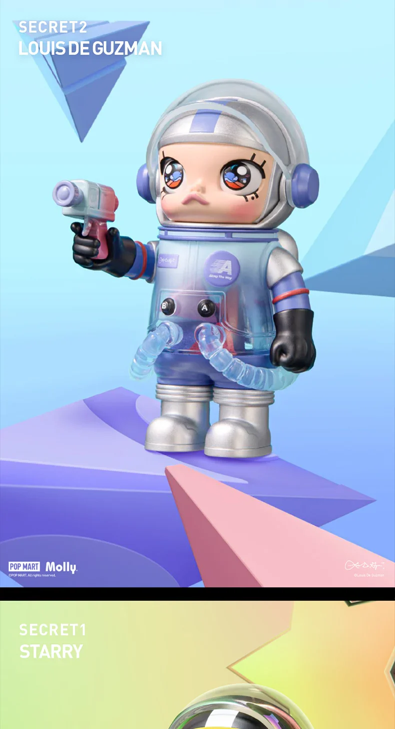 Genuine Pop Mart Mega Space Molly 100% Series 3 Blind Box Figures - Image 17