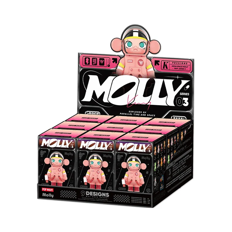 Genuine Pop Mart Mega Space Molly 100% Series 3 Blind Box Figures - Image 19