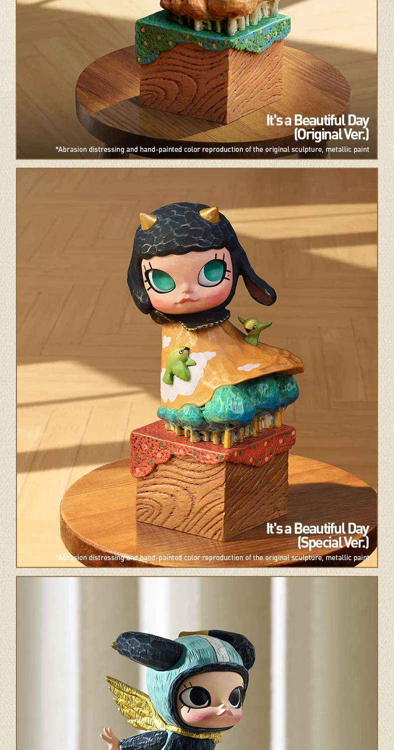 Genuine Pop Mart Molly Anniversary Statues Classical Retro 2 Series Blind Box Figures - Image 15