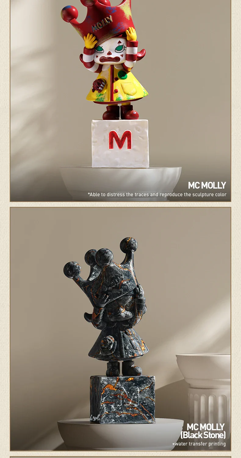 Genuine Pop Mart Molly Anniversary Statues Classical Retro 2 Series Blind Box Figures - Image 17