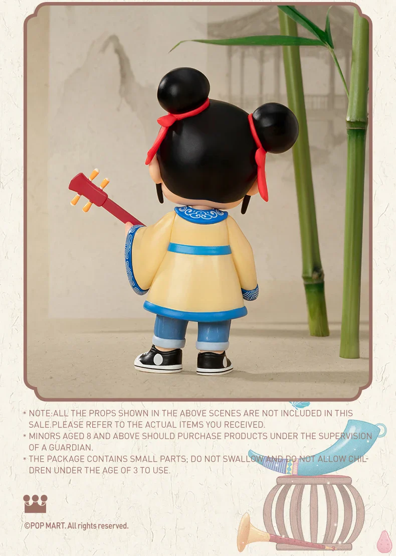 Genuine Pop Mart Molly Octagonal Qinqin Figure - Image 12