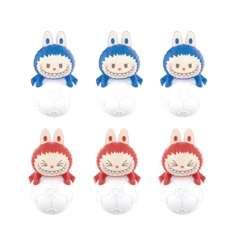 Genuine Pop Mart The Monsters Labubu Pop Bean Football in The UK Set - Image 3