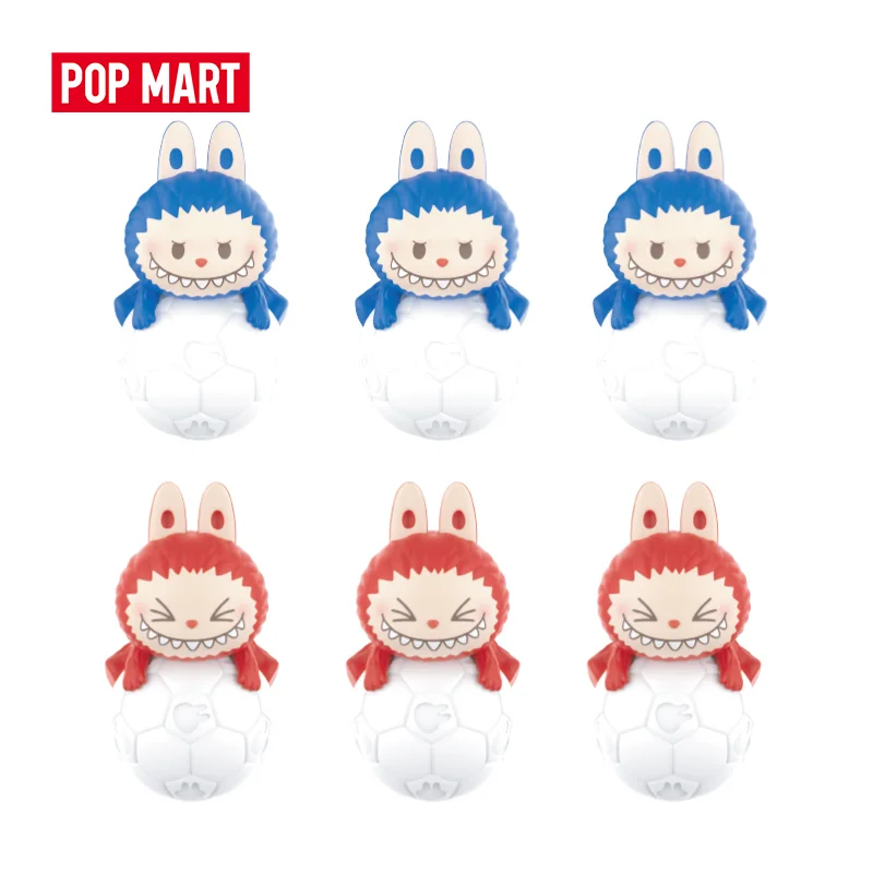 Genuine Pop Mart The Monsters Labubu Pop Bean Football in The UK Set - Image 9