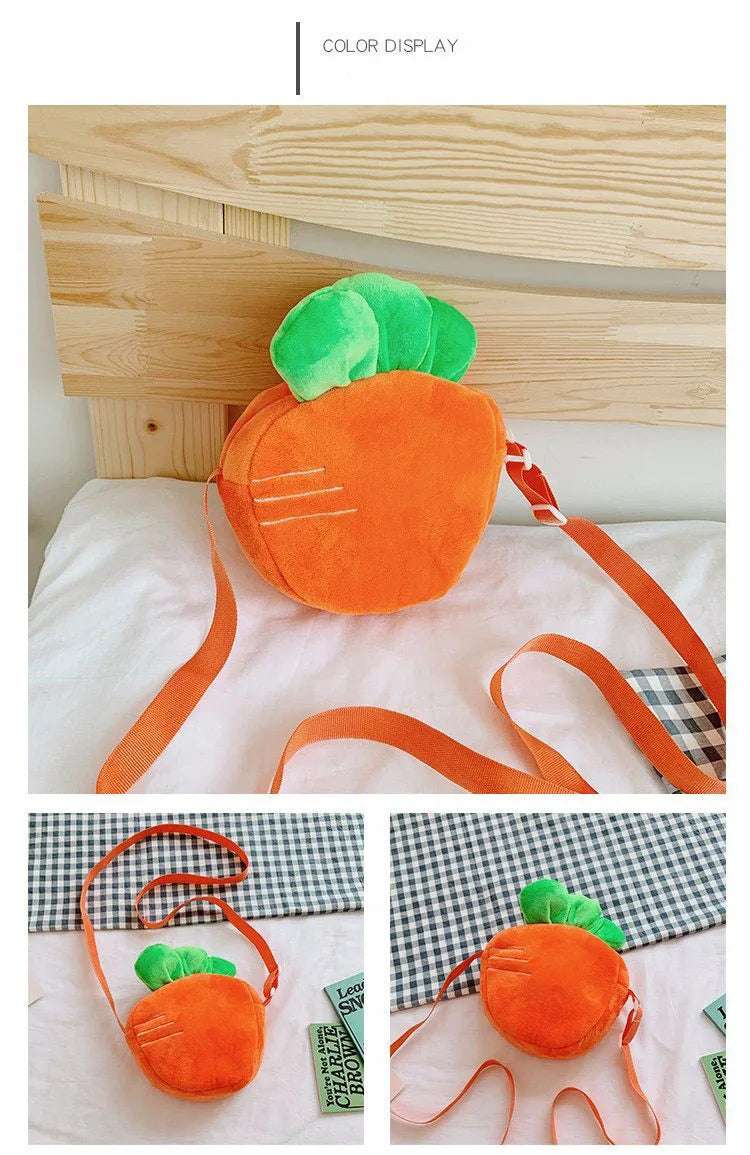 Red Strawberry Crossbody Bag Gold Chain - Image 24