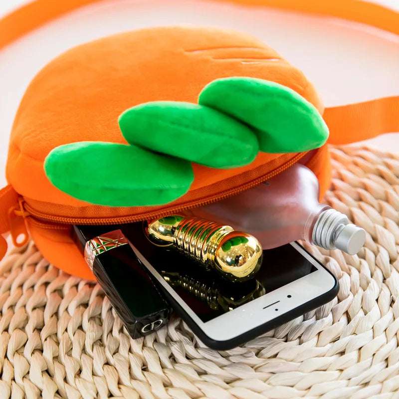 Red Strawberry Crossbody Bag Gold Chain - Image 5