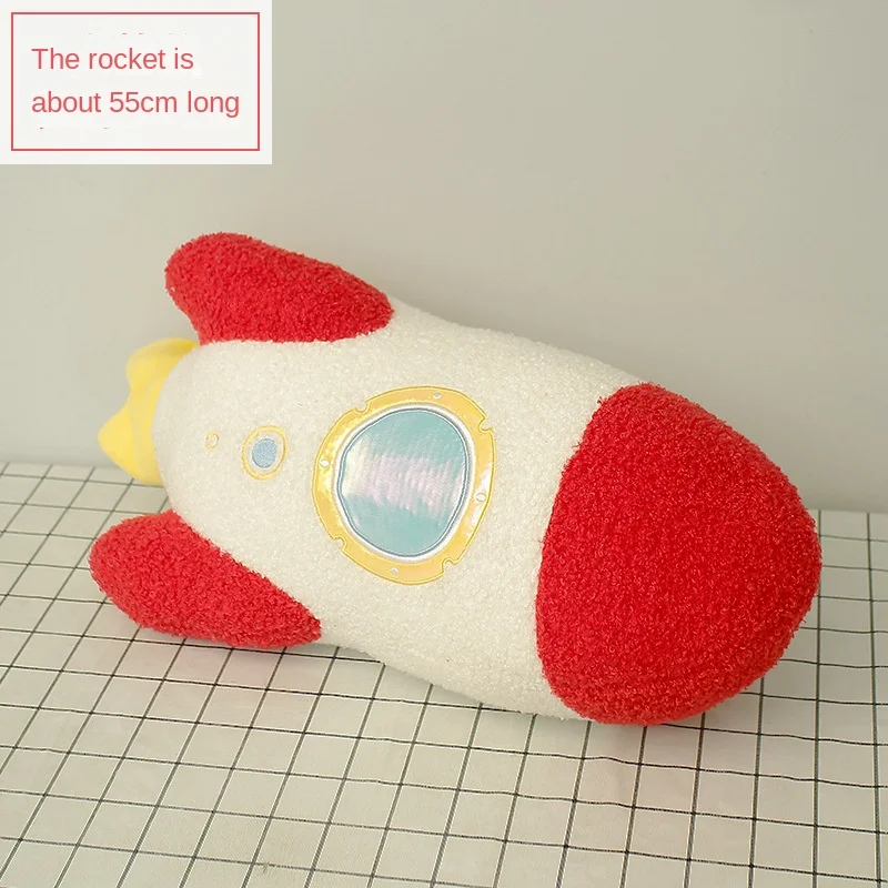 Rocket Spaceship Plane Aeroplane Flight Ship Plush Galaxy Toy Submarine Travel - Image 3