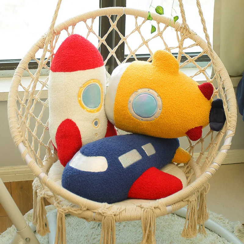Rocket Spaceship Plane Aeroplane Flight Ship Plush Galaxy Toy Submarine Travel - Image 6