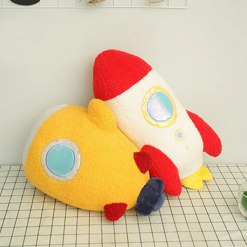 Rocket Spaceship Plane Aeroplane Flight Ship Plush Galaxy Toy Submarine Travel - Image 7