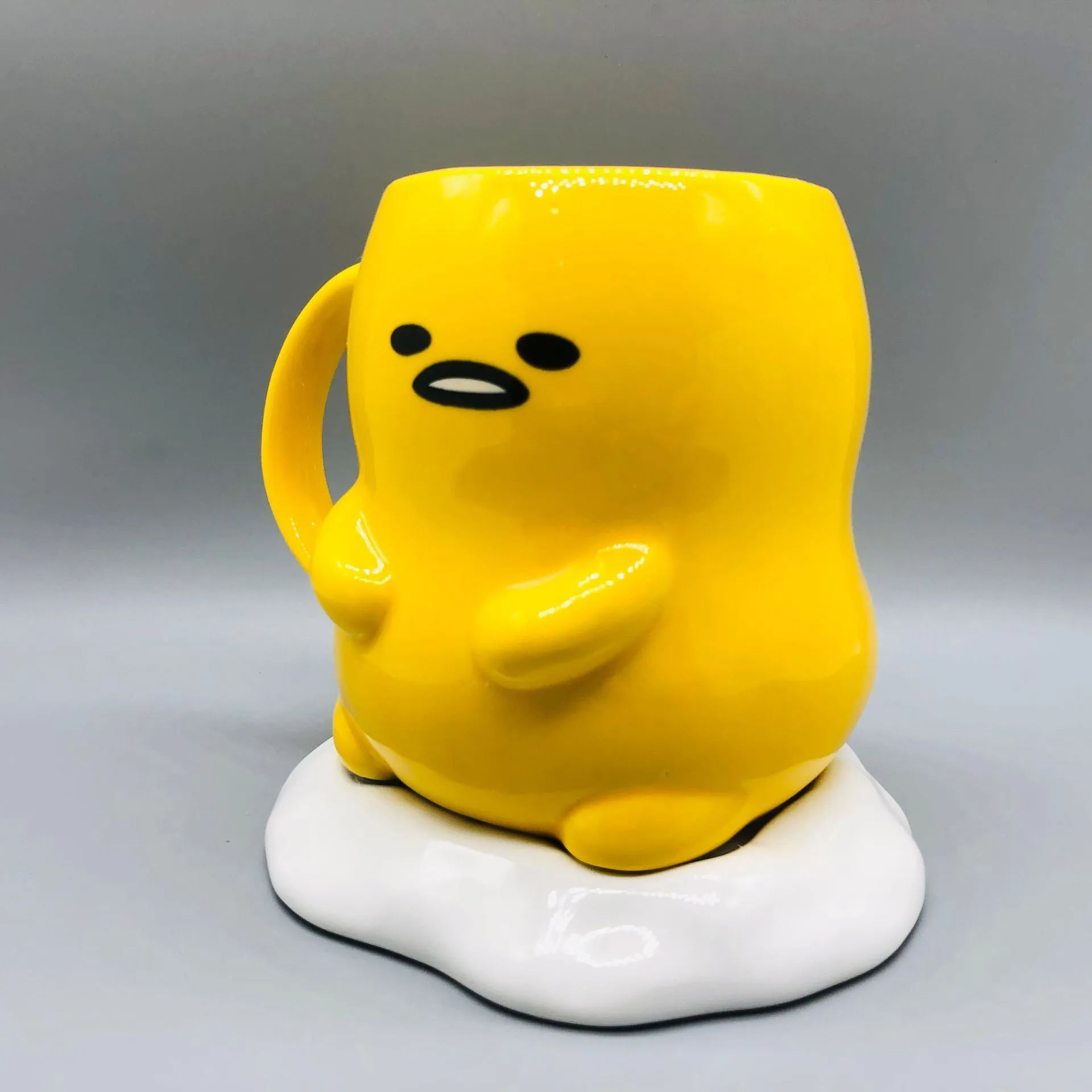 Sanrio Gudetama 400ml Mug Kawaii Ceramic Adorkable Coffee Tea Cup - Image 3